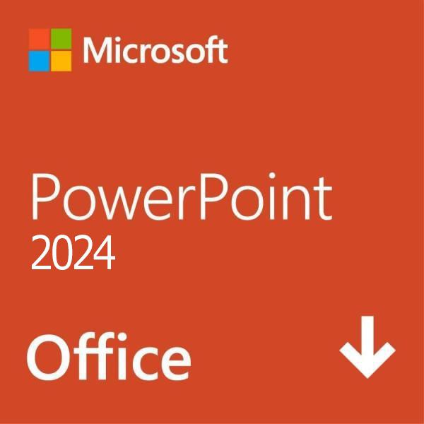 Microsoft PowerPoint 2024 (最新 永続版)|正規品オンラインコード版|Windows11、10/Mac対応|PC1台