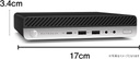 HP (エイチピー) ミニPC 800G4/Win 11 Pro/MS Office H&B 2019/Core i5-8500/WIFI/Bluetooth/8GB/256GB SSD (整備済み品)