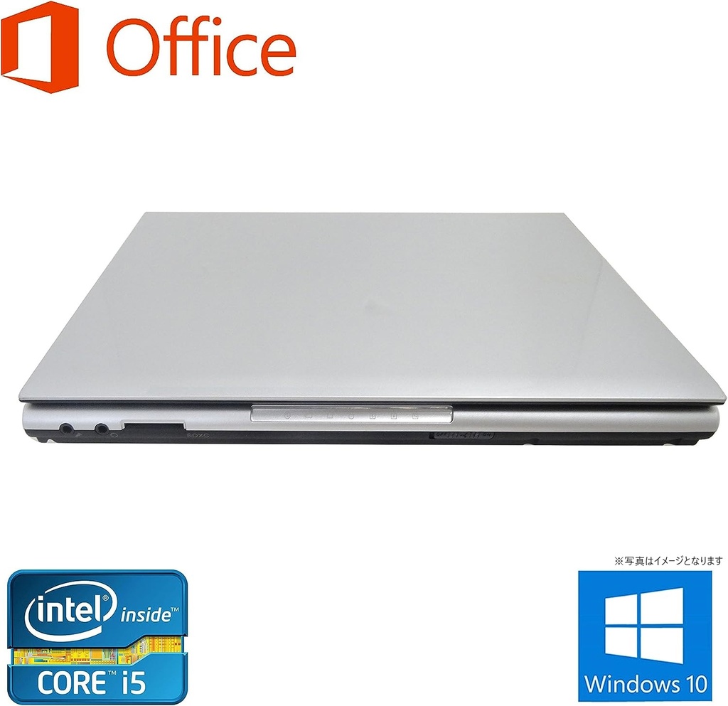 NEC ノートPC VB-F/12.1型/Win 10 Pro/MS Office H&B 2019/Core i5-3320M/WIFI/Bluetooth/HDMI/8GB/512GB SSD (整備済み品)