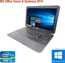 DELL ノートPC E5530/15.6型/10キー/Win 10 Pro/MS Office H&B 2019/Core i3-3110M/WIFI/Bluetooth/HDMI/DVD/4GB/256GB SSD (整備済み品)