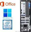DELL デスクトップPC 5060/Win 11 Pro/MS Office H&B 2019/Core i5-8500/WIFI/Bluetooth/DVD-RW/16GB/256GB SSD (整備済み品)