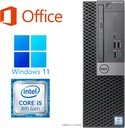 DELL デスクトップPC 5060/Win 11 Pro/MS Office H&B 2019/Core i5-8500/WIFI/Bluetooth/DVD-RW/16GB/256GB SSD (整備済み品)
