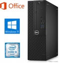 DELL デスクトップPC 5050/Win 11 Pro/MS Office 2019 H&B1/Core i5-6500/WIFI/Bluetooth/HDMI/DVD-RW/8GB/128GB SSD (整備済み品)