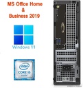 DELL デスクトップPC 3040 or 3050 or 5050/27型液晶セット/Win 11 Pro/MS Office H&B 2019/Core i5-6500/WIFI/Bluetooth/HDMI/DVD-rom/8GB/128GB SSD (整備済み品)