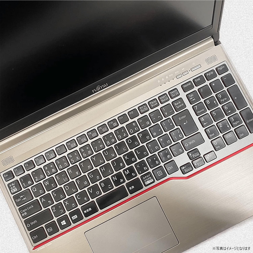 富士通 ノートPC E756/15.6型/テンキー/Win11 Pro/MS Office H&B 2019/Core i5-6200U/WIFI/Bluetooth/DVD/メモリ 8GB/SSD 256GB (整備済み品)
