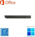 Lenovo (レノボ) ノートPC L570/15.6型/10キー/Win 11 Pro/MS Office H&B 2019/Celeron 3955U/WIFI/Bluetooth/DVD/8GB/256GB SSD (整備済み品)