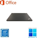 Lenovo (レノボ) ノートPC L570/15.6型/10キー/Win 11 Pro/MS Office H&B 2019/Celeron 3955U/WIFI/Bluetooth/DVD/8GB/256GB SSD (整備済み品)