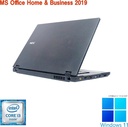 NEC 中古ノートPC VK23/15.6型/Win 11 Pro/MS Office H&B 2019/Core i3-6世代/WIFI/Bluetooth/HDMI/16GB/256GB SSD (整備済み品)