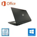 富士通 中古ノートパソコン A576/15.6型/10キー/Win11 Pro/MS Office H&B 2019/Corei5-6300U/DVD-RW/WIFI/Bluetooth/メモリ8GB/SSD128GB（整備済み品）