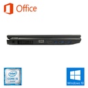 富士通 中古ノートパソコン A576/15.6型/10キー/Win11 Pro/MS Office H&B 2019/Corei5-6300U/DVD-RW/WIFI/Bluetooth/メモリ8GB/SSD128GB（整備済み品）