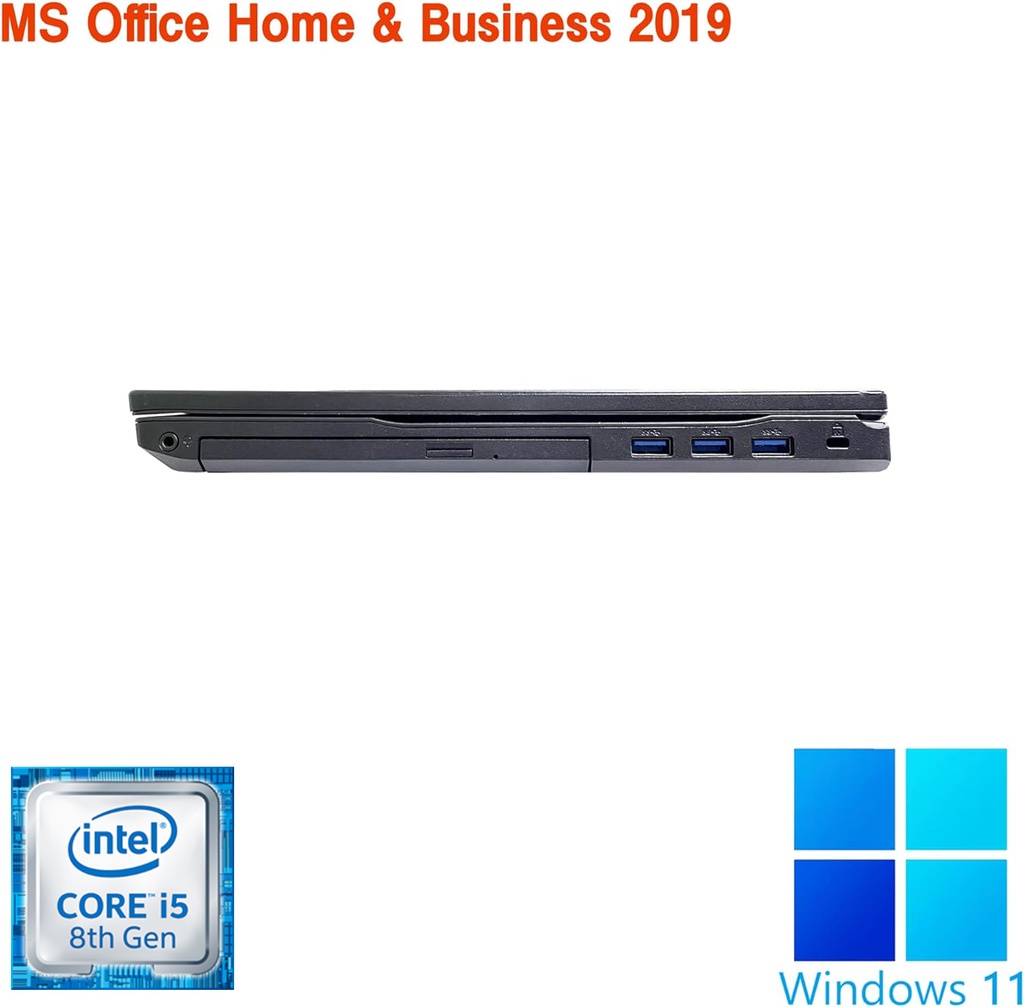 Windows11 中古パソコン ノートパソコン ノートPC MicrosoftOffice2019 第8世代Corei5 新品SSD128GB 8GBメモリ DVDROM 15型 NEC VX-3