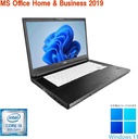 中古整備済みパソコン　 富士通 ノートPC A748/15.6型/Win 11 Pro/MS Office H&B 2019/Core i5-8350/WEBカメラ/WIFI/Bluetooth/HDMI/DVD/8GB/256GB SSD