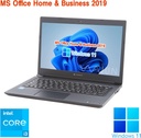 【整備済み品】東 芝 ノートPC S73 / 13.3型フルHD / Win11 Pro/MS Office H&B 2019 / Core i3-1115G4 / WEBカメラ/wajunのWIFI/Bluetooth/HDMI / 8GB/128GB SSD