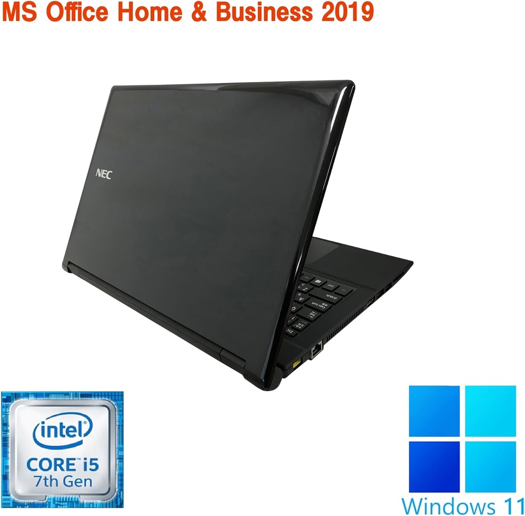 整備済み品】NEC ノートPC VF-3 / 15.6型 / 10キー / Win11 Pro/MS 