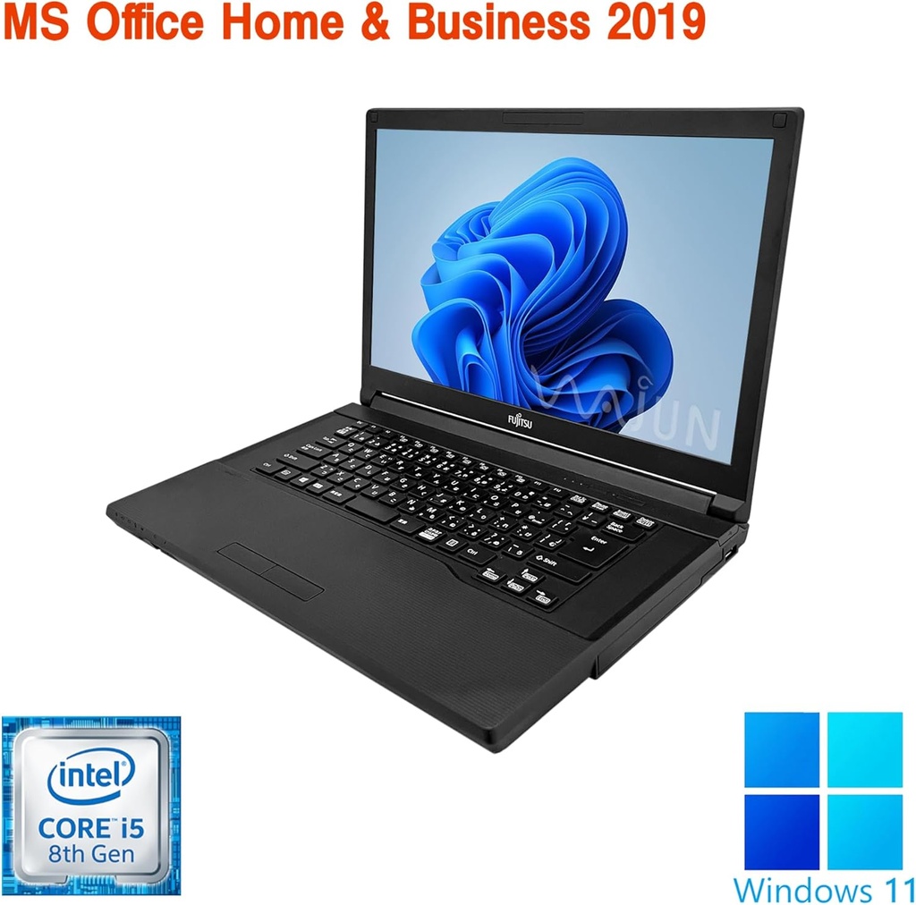 即使用可 良品 15.6型 富士通 A550/B Win10 Pro +Office付き/i5/2GB/