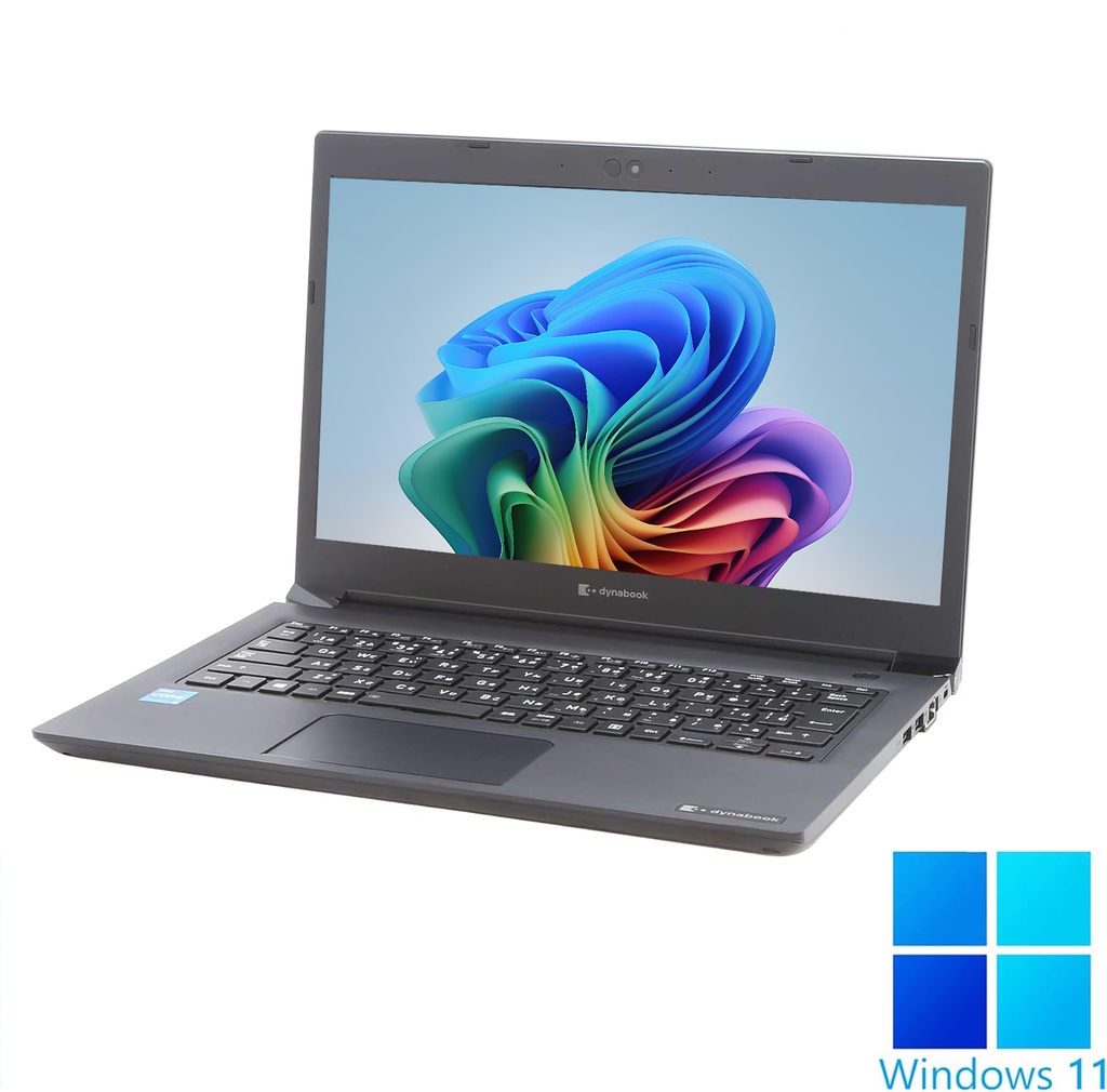 ノートパソコン 国産大手メーカー/中古/13.3型/ノートPC/Win11Pro/爆速SSD/16GB搭載/Core i7　10510U　ダイナブック　東芝　内蔵カメラ　MSoffice2024/WIFI/Bluetooth