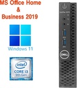 【整備済み品】DELL ミニPC 3070 / Win11 Pro/MS Office H&B 2019 / Core i3-9300T / Bluetooth/WIFI/HDMI / 8GB / 256GB SSD