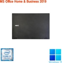 NEC ノートPC VK23/15.6型/第7世代 i3-7100U/Win11 Pro/MS Office H&B 2019 /WIFI/Bluetooth/HDMI/DVD/8GB/512GB SSD