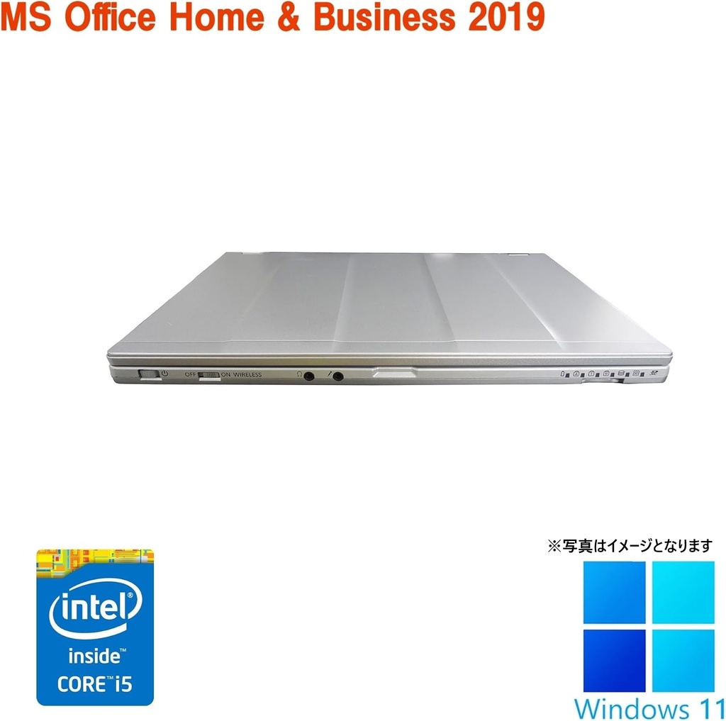 【整備済み品】Pana sonic ノートPC CF-LX3 /14型/第4世代 i5-4200U/Win11 Pro/MS Office H&B 2019 /WEBカメラ/wajunのWIFI/Bluetooth/HDMI/USキーボード/8GB/128GB SSD
