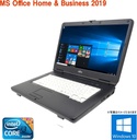 富士通 ノートPC A550 /15.6型/Core i3-M370/Win10 Pro/MS Office H&B 2019 /WIFI/Bluetooth/DVD/4GB/128GB SSD/整備済み中古パソコン