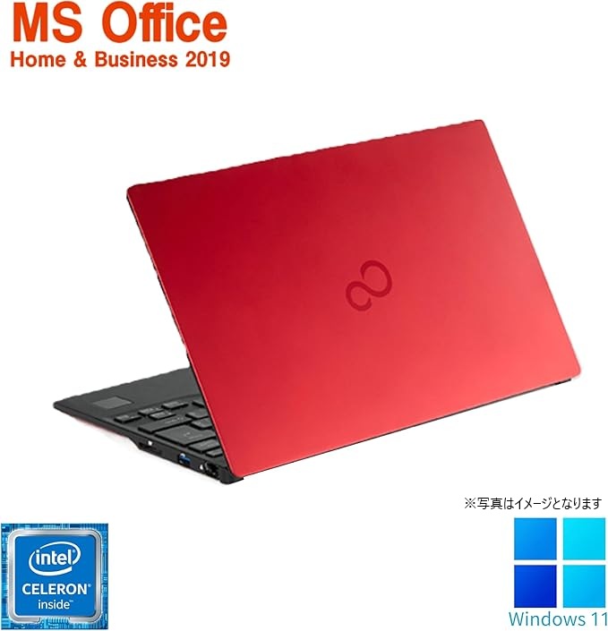富士通 ノートPC FUTRO U9311M/13.3型/Celeron 6305/Win11 Pro/MS Office H&B 2019 /WEBカメラ/WIFI/Bluetooth/HDMI/4GB/256GB SSD