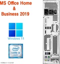 富士通 デスクトップPC D556 / Win 11 Pro/MS Office H&B 2019 / Core i3-6100 / Bluetooth/WIFI/DVD-RW / 8GB / 128GB SSD/中古整備PC