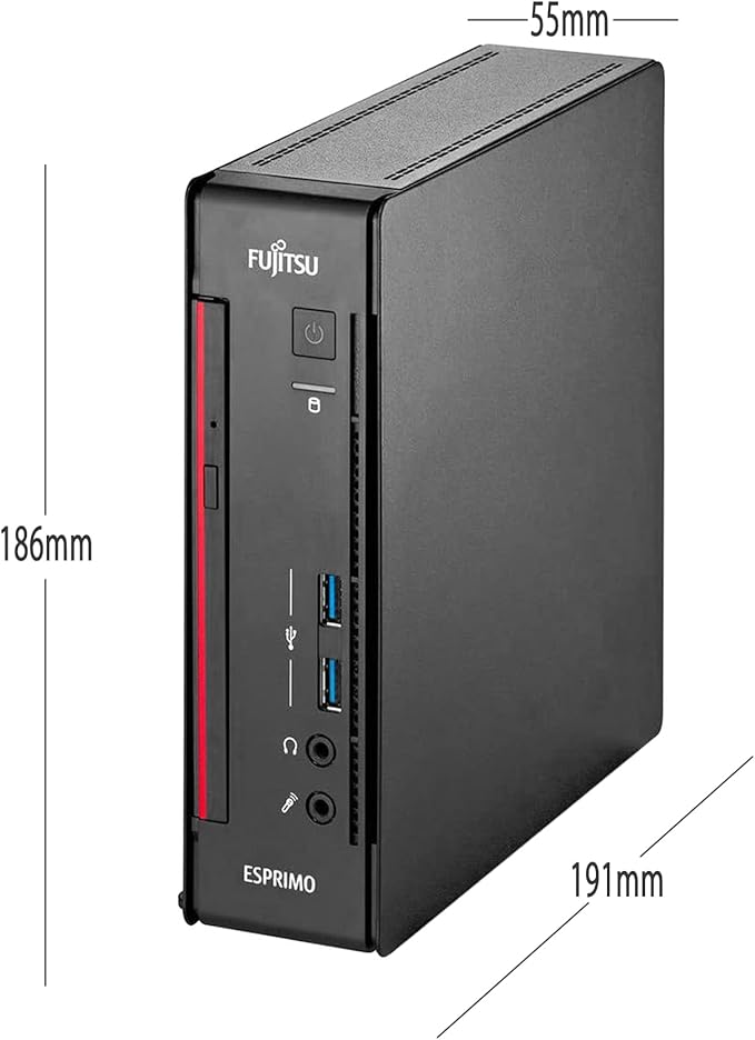 【整備済み品】ミニPC ESPRIMO Q558/22型液晶セット/第9世代 i3-9100T/Win11 Pro/MS Office H&B 2019 /wajunのWIFI/Bluetooth/16GB/512GB SSD