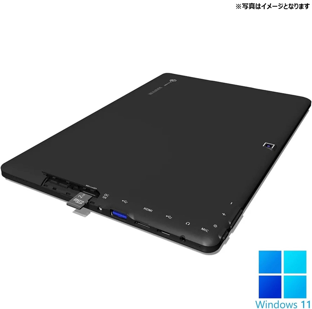 10.1型 タブレットPC / フロンティア FRT230P /タッチパネル/Celeron N4020/Win11 Pro/MS Office 2024 /WEBカメラ/WIFI/Bluetooth/HDMI/4GB/64GB eMMC/中古整備PC
