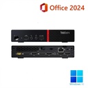 デスクトップパソコン 中古パソコン Lenovo　M715q ※モニター別売り Microsoft Office 2024 Win11 最大メモリ16GB SSD960GB AMD Ryzen 5 USB3.0 Wi-Fi