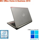 ノートパソコン ノートPC 中古パソコン パソコン MS Office2019 Win11 第7世代Celeron SSD256GB メモリ8GB 内蔵WIFI 13型 富士通 LIFEBOOK E736