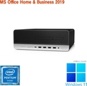 HP (エイチピー) デスクトップPC 600G3/Win 11 Pro/MS Office H&B 2019/Celeron G4400/WIFI/Bluetooth/DVD-RW/8GB/256GB SSD (整備済み品)