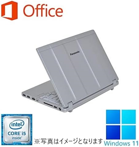 Panasonic ノートPC CF-SZ5/12.1型フルHD/Win 11 Pro(日本語 OS)/MS Office H&B 2019/Core i5-6300U/WEBカメラ/WIFI/Bluetooth/HDMI/US キーボード/8GB/512GB SSD (整備済み品)