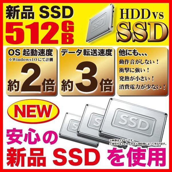 デスクトップパソコン 中古パソコン 液晶セット Win11 MicrosoftOffice2019 新品SSD512GB メモリ8GB 第4世代Corei5 USB3.0 DVD 22型液晶セット富士通D583