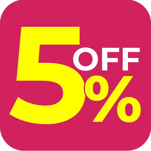 新規登録 5% OFF