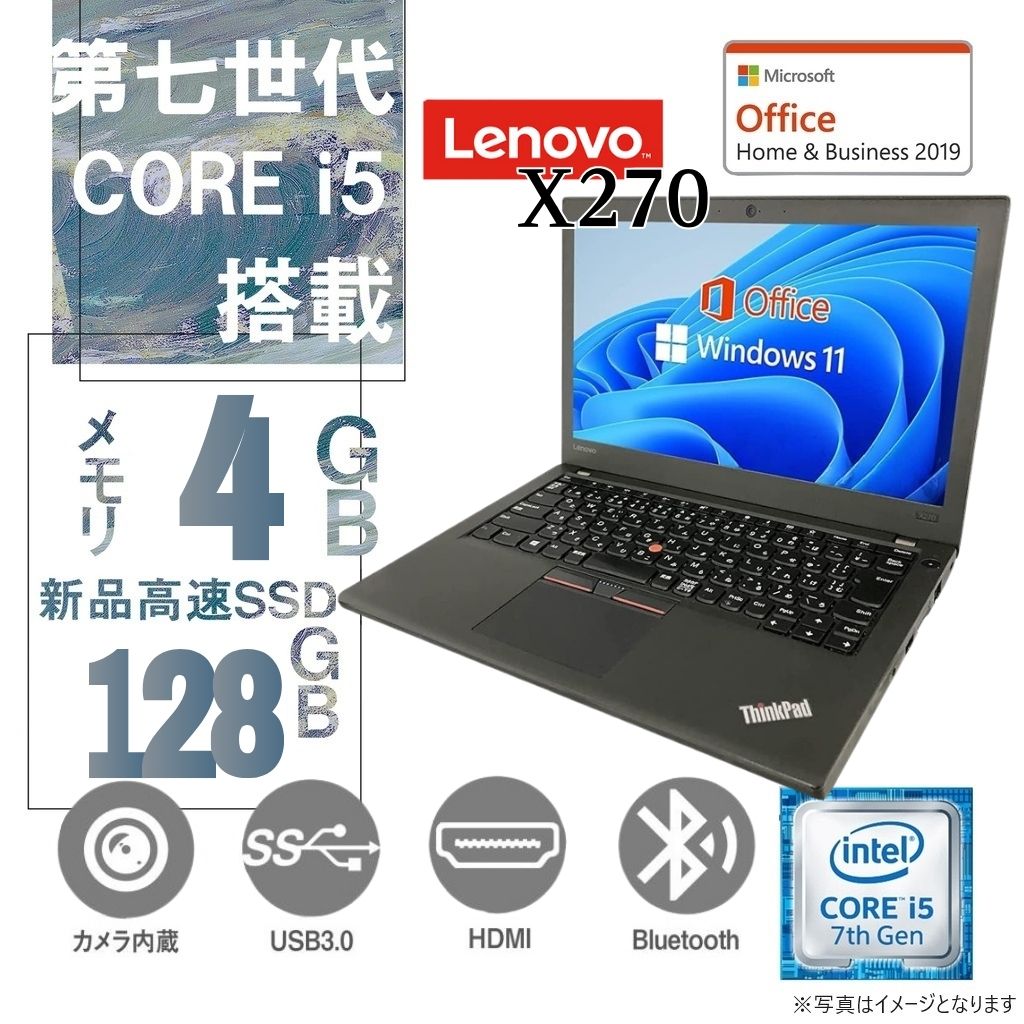 中古品】Lenovo:Windows11:SSD-256GB:Intel Corei5:メモリ-8GB