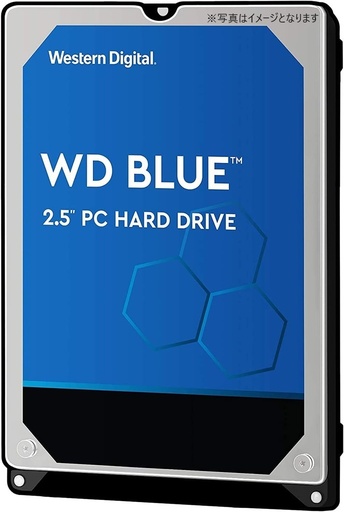 Western Digital ウエスタンデジタル WD Blue 内蔵 HDD ハードディスク 2TB SMR 2.5インチ SATA 5400rpm キャッシュ128MB ノート PC WD20SPZX-EC wbx1999