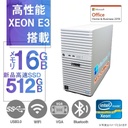【整備済み品】高速メモリ 16GB / 大容量SSD 512GB / NEC デスクトップPC Express5800/ Xeon E3-1220V6 /wajunのWIFI/Bluetooth/Win11 Pro/MS Office H&B 2019
