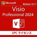 Microsoft Office Visio Professional 2024 1PC 最新 ダウンロード版 正規版